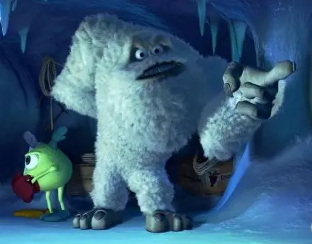 hombre de las nieves