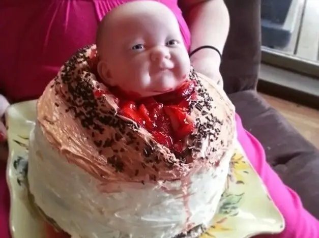 11 espeluznantes pasteles, ¡cuidado vomitas!