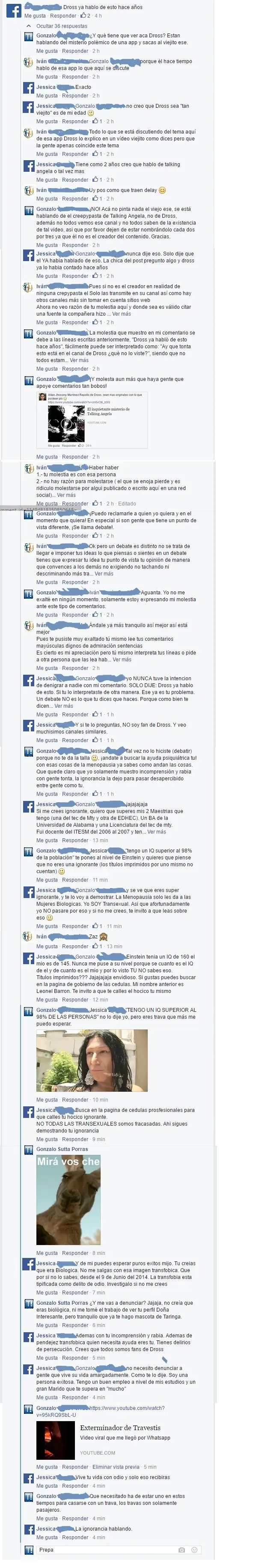 Me peleé con un trava y te lo muestro