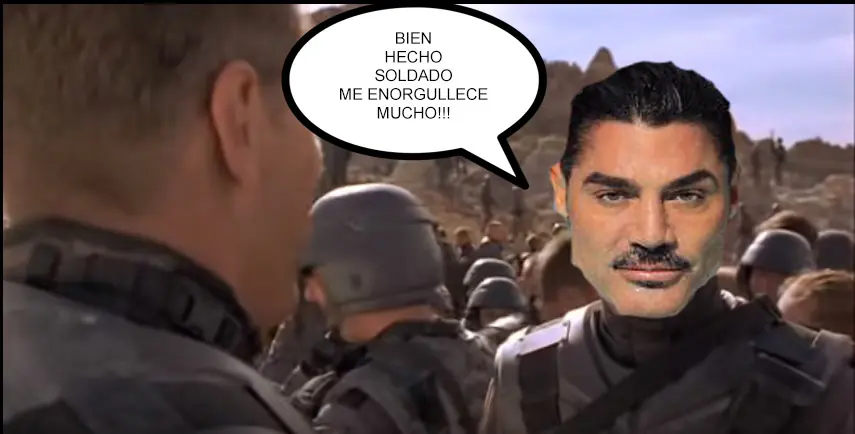 El comandante en el ejercito de linces!