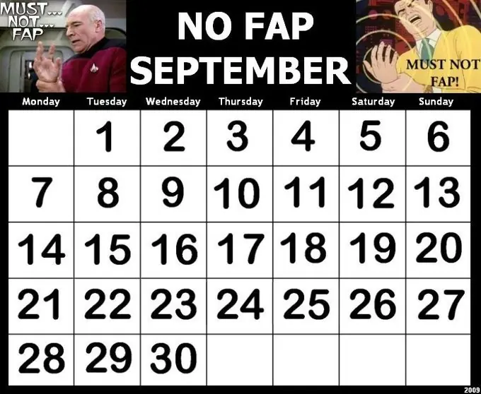 septiembre sin fap