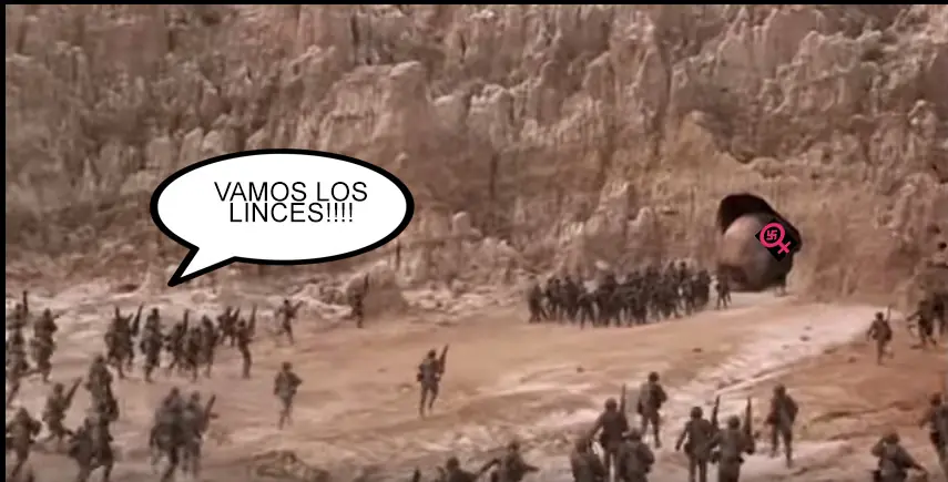 El comandante en el ejercito de linces!