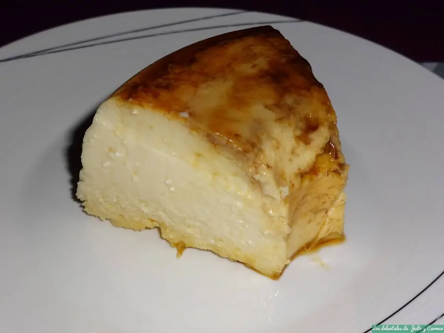 Flan de leche condensada y limón, receta