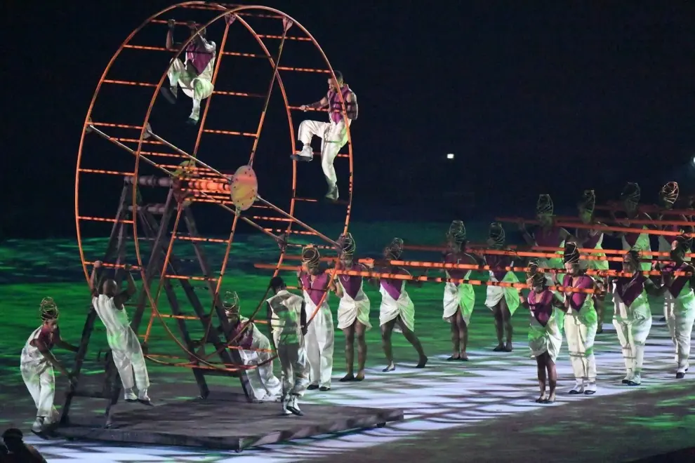 fotos impresionantes de la ceremonia de apertura Olímpica