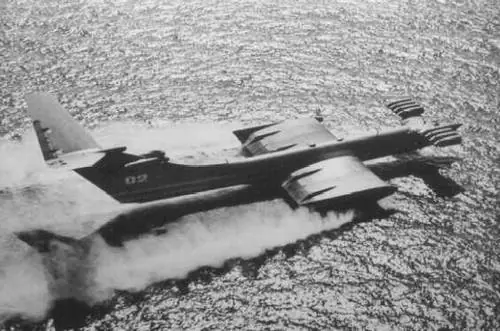 Ekranoplanos - Aviones con efecto suelo