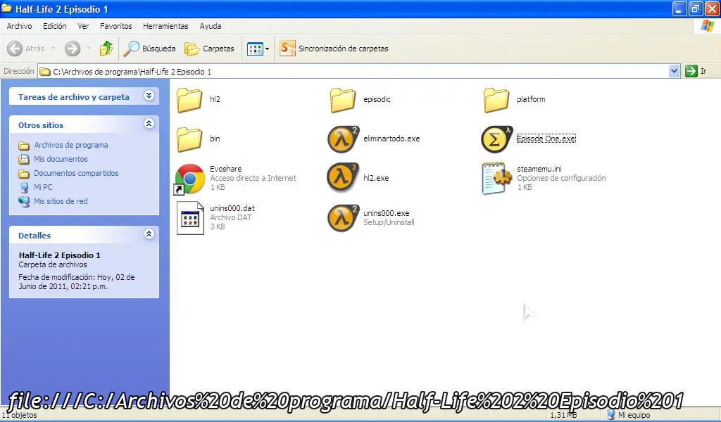 como activar la consola del half life 2 episodio 1