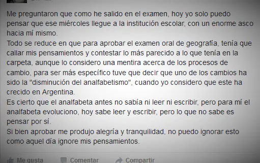 ¿El Analfabetismo Evoluciono?