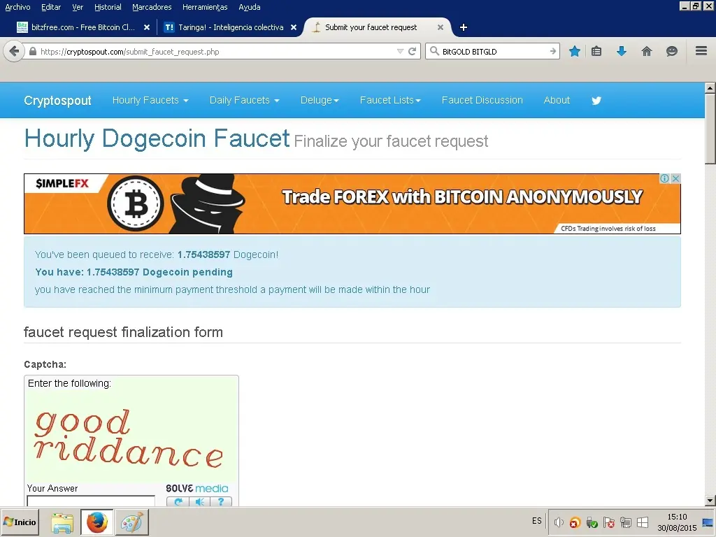 Cryptomonedas