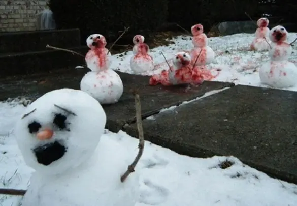 Muñecos de nieve “fomentan la lujuria y el erotismo”