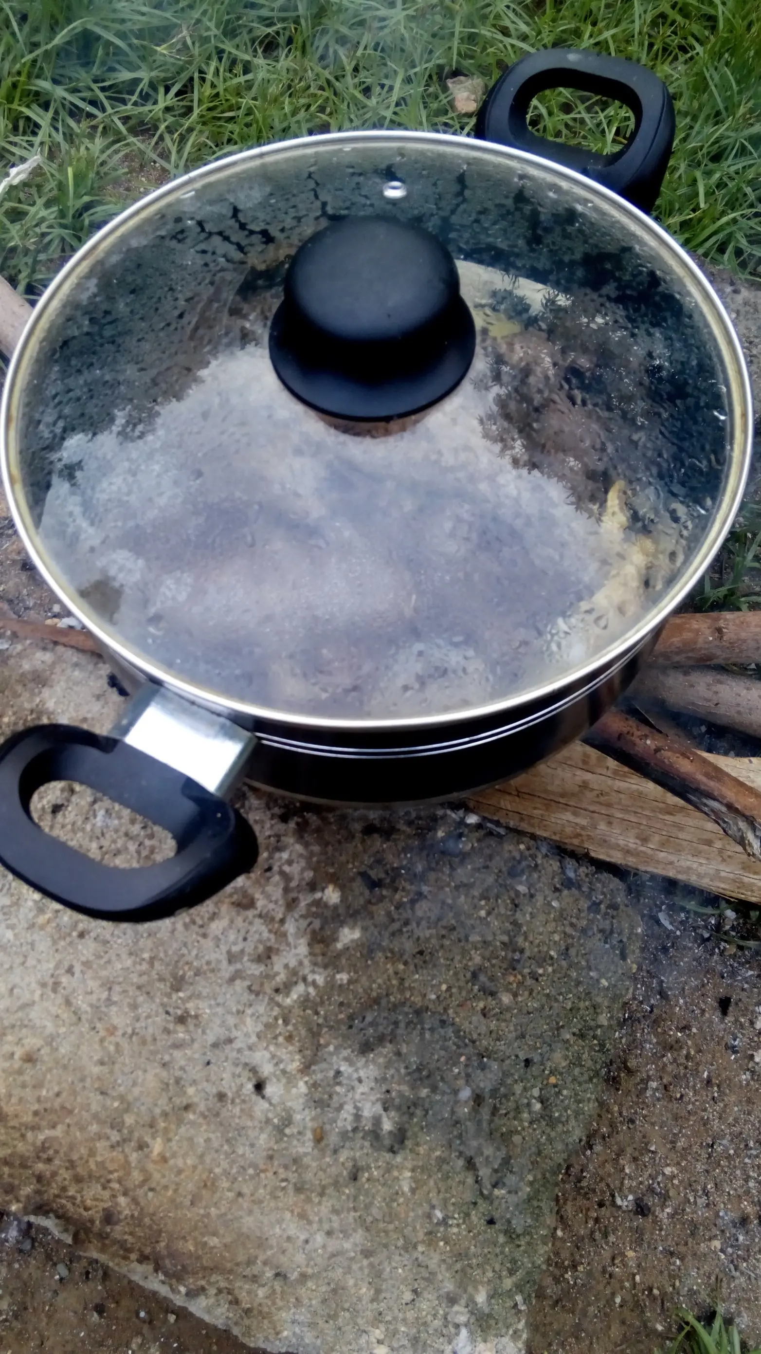 cocinar al interperie