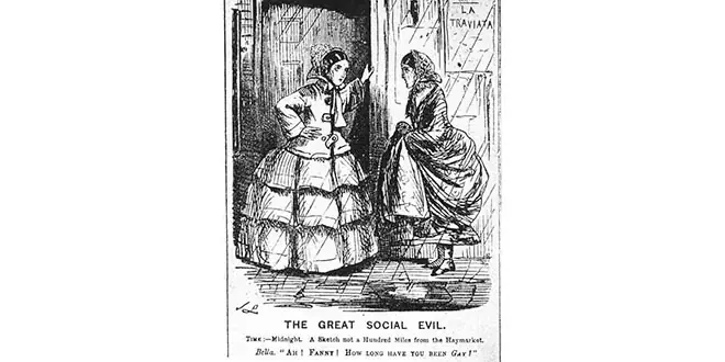 La prostitución en la Era Victoriana