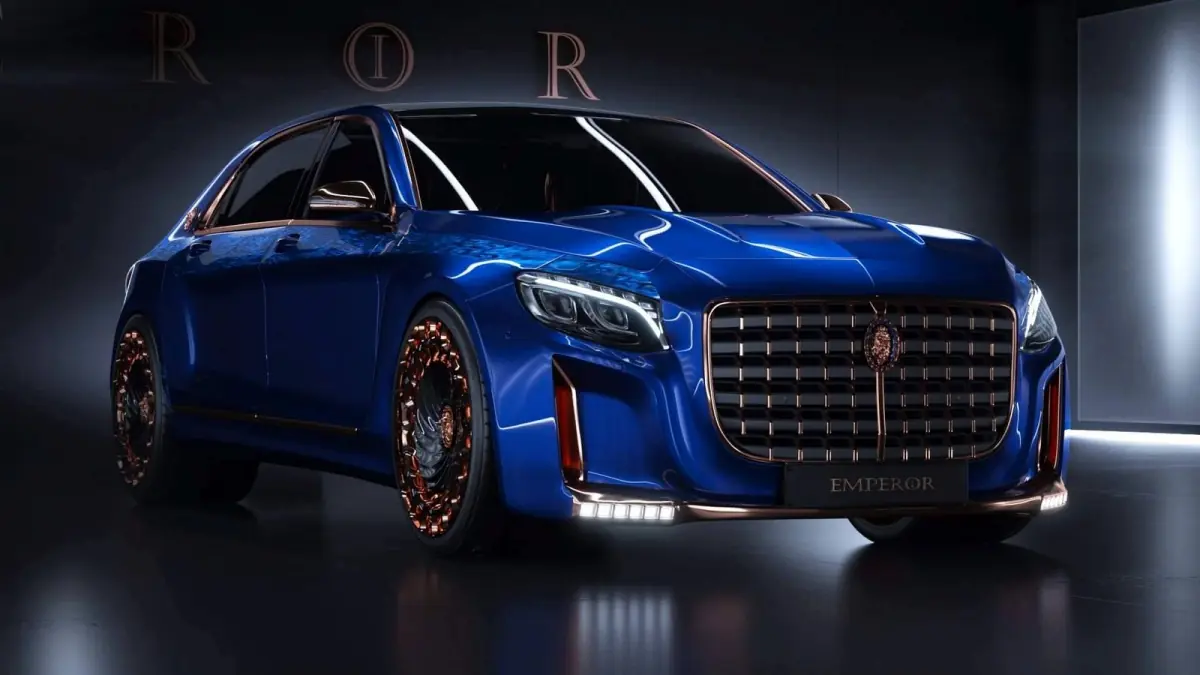 El Mercedes-Maybach Emperor I: espectáculo visual