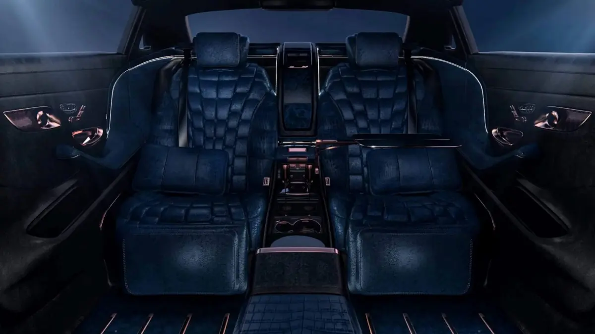 El Mercedes-Maybach Emperor I: espectáculo visual