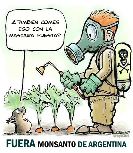 Despertate!Nos patentan la vida-23 de Mayo Contra Monsanto