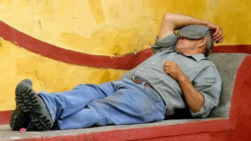 el placer de la siesta