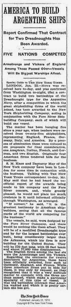 Acorazados monocalibres argentinos, historia poco recordada.