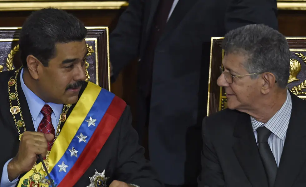 Maduro y la oposición venezolana frente a frente