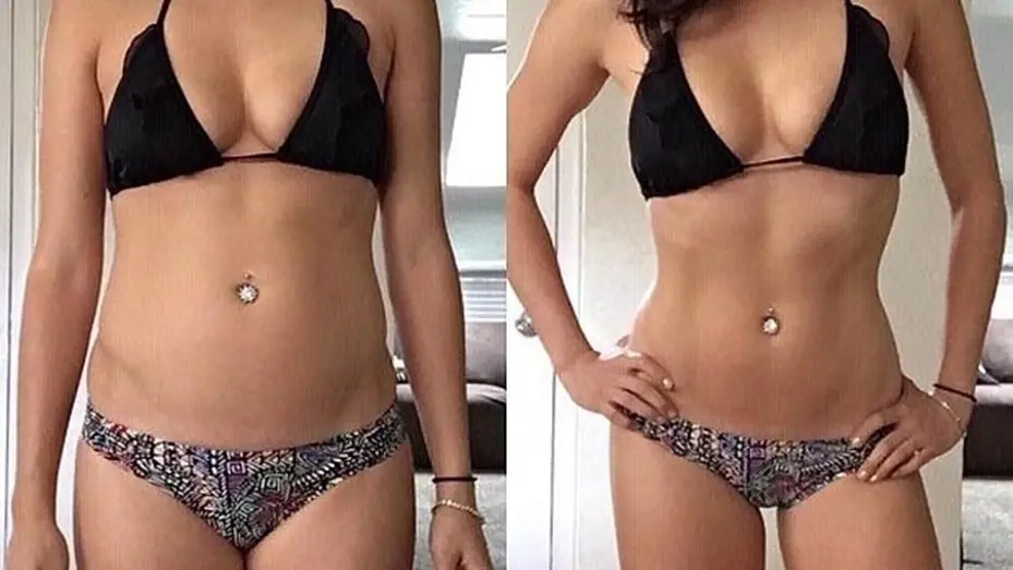 Mina reveló la farsa de las fotos "antes y despues"