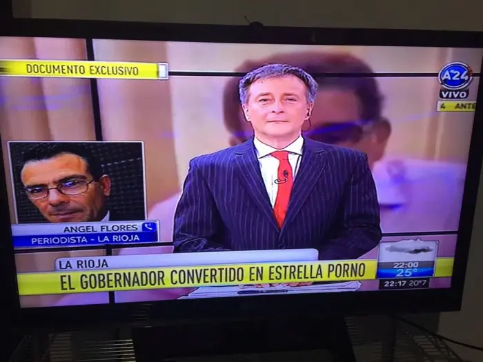 Video porno del gobernador de La Rioja