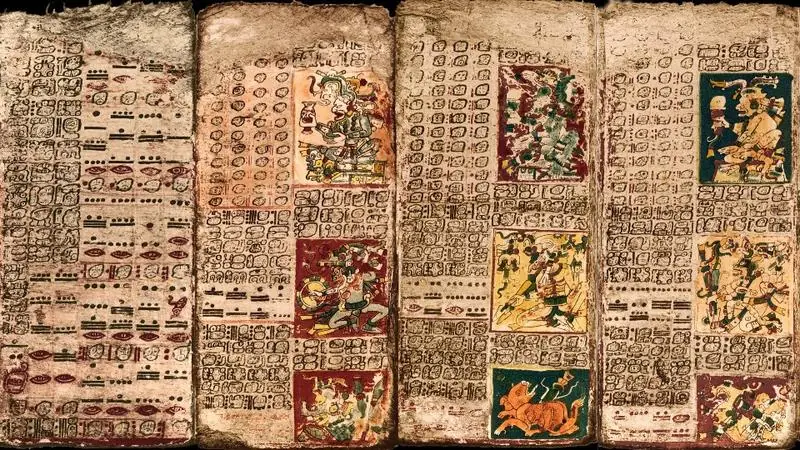 Los mayas ya observaban Venus - Codex Dresdensis