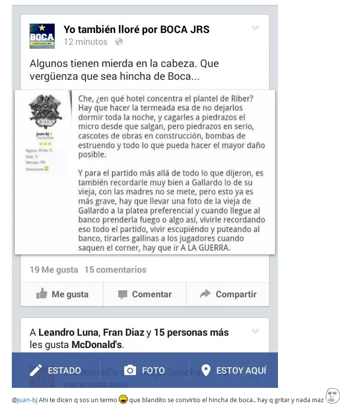 Te encargo la mística copera...