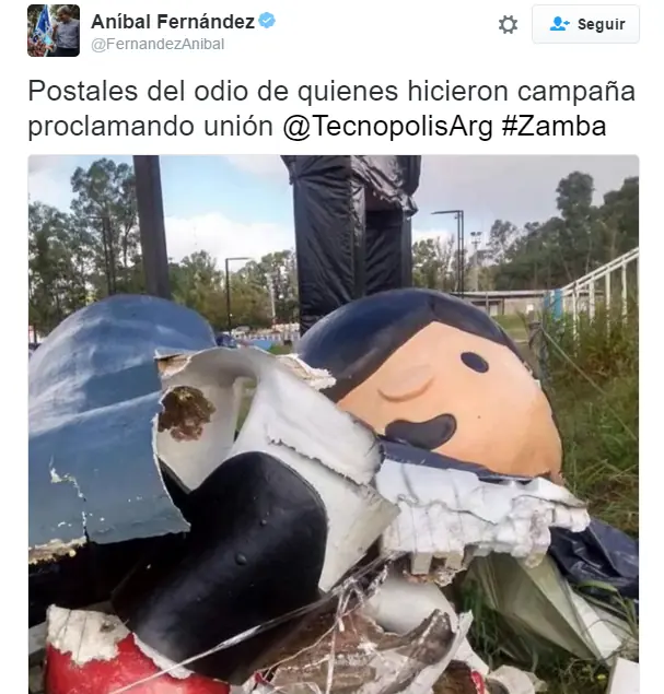 La hipocresía sobre la estatua de Zamba