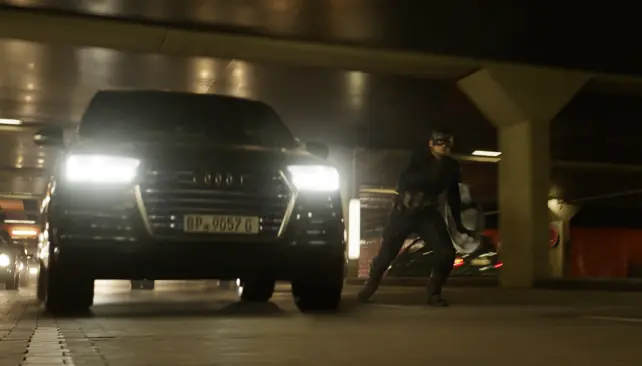 Audi SQ7, en la película "Capitán América: Guerra Civil"