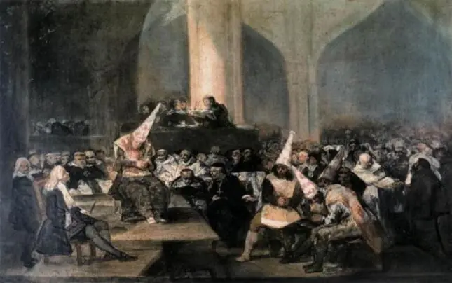 5 científicos muertos por la Inquisición