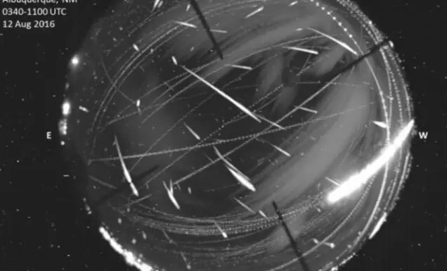 Así se vio la lluvia de meteoros de las Perseidas