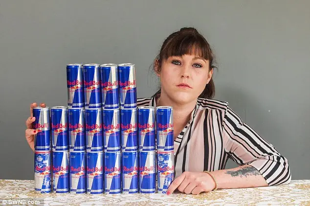 Mira lo que le paso por tomar 20 Red Bull por día