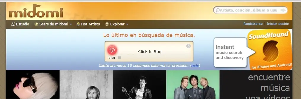 saber nombre de cancion
