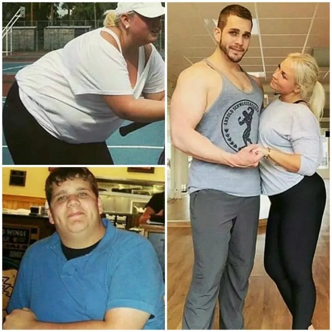 16 Parejas que ganaron la batalla contra el sobrepeso
