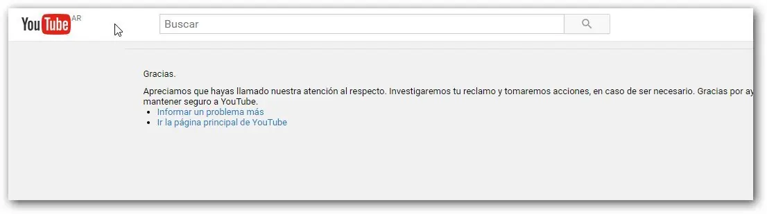 Como denunciar un canal de youtube
