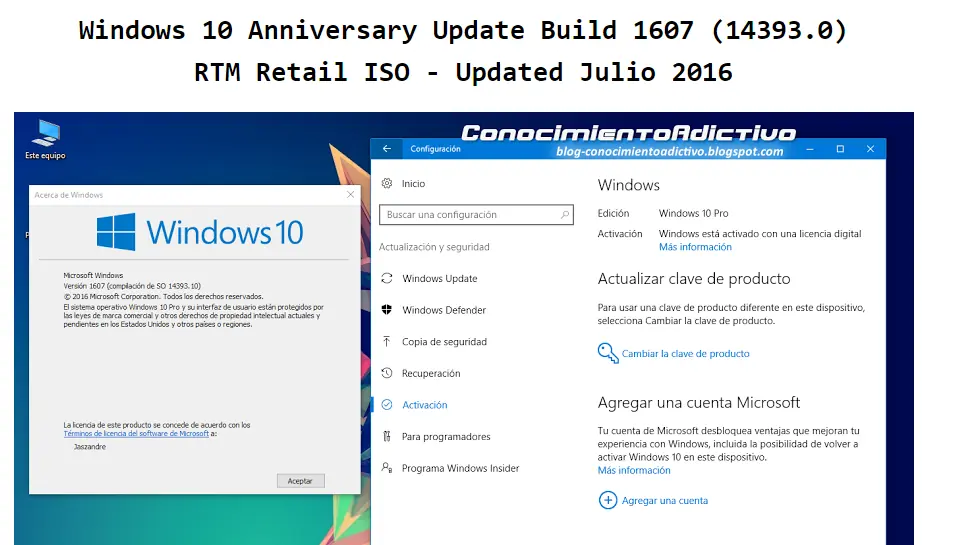 windows 10 aniversario descargar