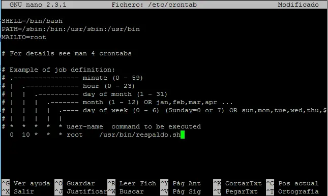 Copia de Seguridad y Sincronizacion Rsync