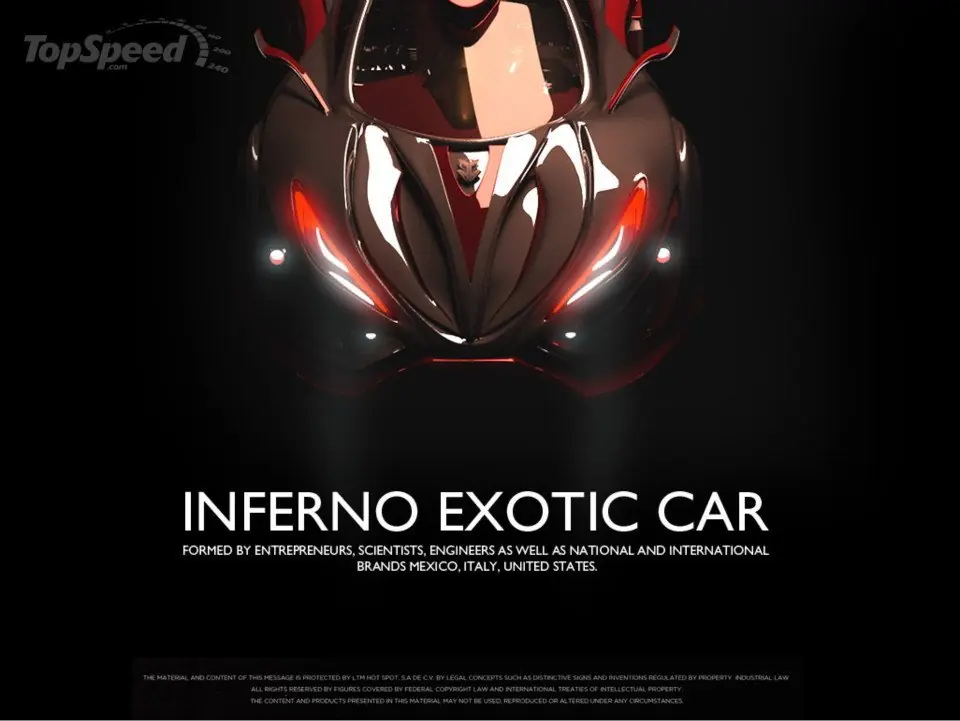 Inferno Exotic Car, auto superdeportivo mexicano.