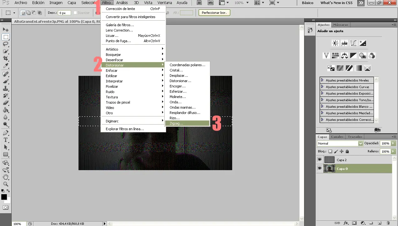 Efecto VHS con Photoshop cs5