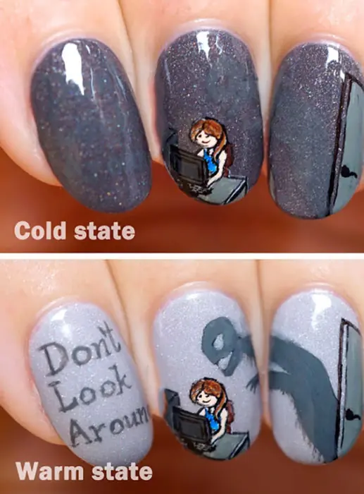 Veces que las manicuristas contaron una historia en sus uñas