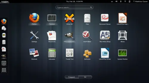 novedades de GNOME 3.8