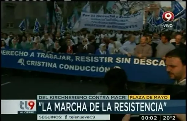 marcha de la resistencia