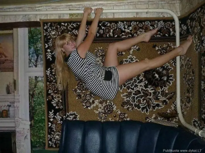 Alfombras en la pared en Rusia, ¿por qué?