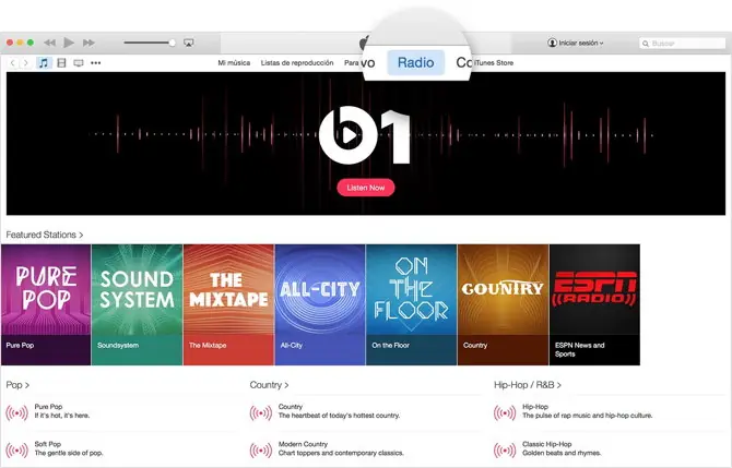iTunes Radio dejará de ser gratuito: sólo se ofrecerá con Ap