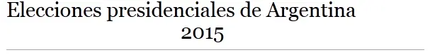 Elecciones (Todo lo que tenes que saber)