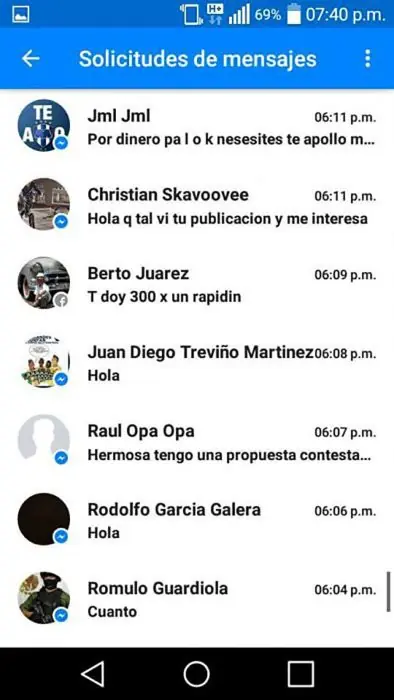 esta chica YvendeY su cuerpo en Facebook y les da una leccion a quienes la contactan