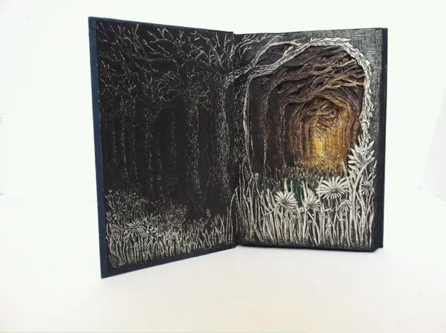 Asombrosos mundos atrapados en los libros