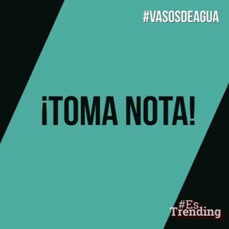 tomar agua
