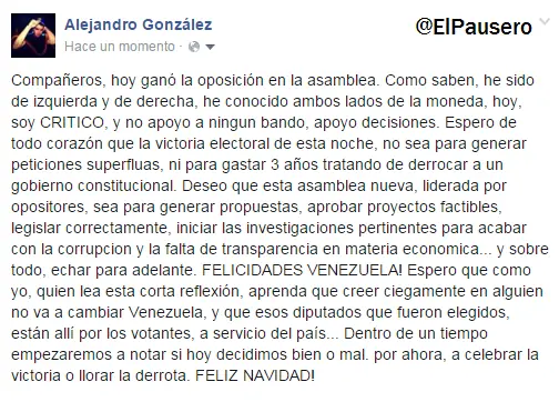 Ayer no voté por nadie, yo voto por propuestas. Ayer no voté por nadie, yo voto por propuestas.