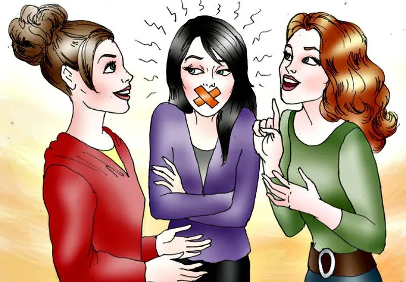 Alguien te critica o habla mal de vos.