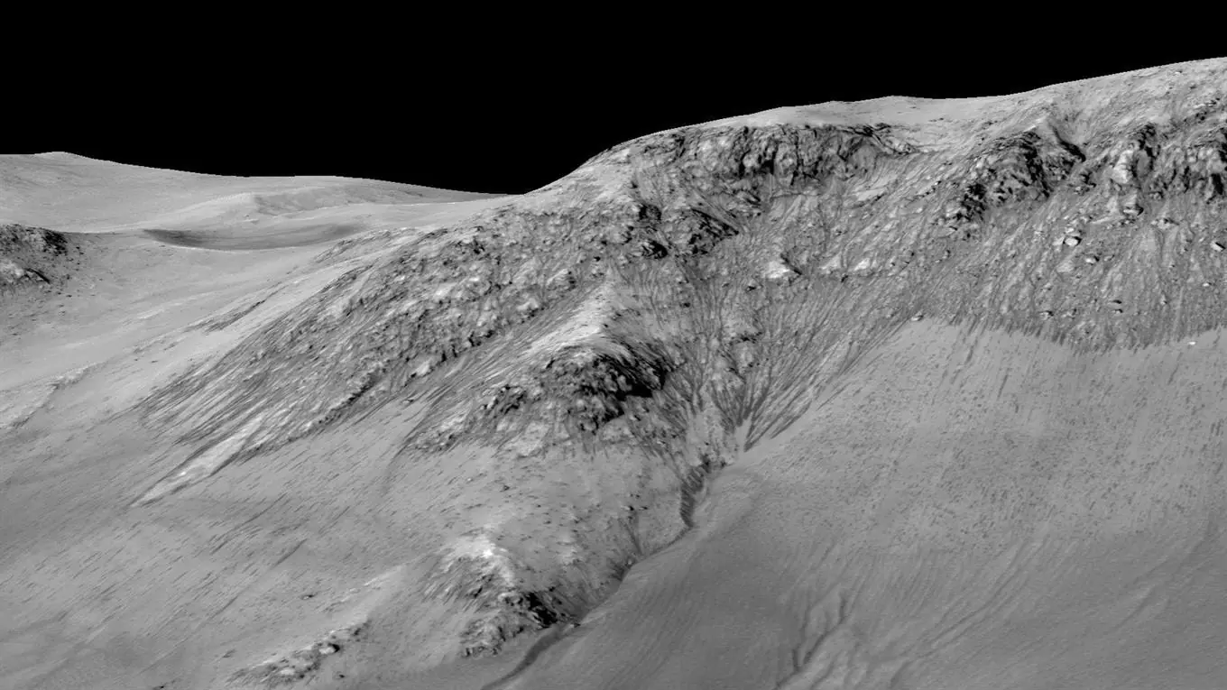 La NASA confirmó que hay pruebas de agua líquida en Marte