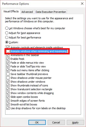 acelerar windows 10